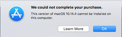 MrMacintosh.com - The Mac App Store will not let you download a version of macOS that is not compatible.