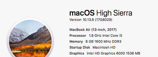 how to find mac os high sierra finding macintosh hd