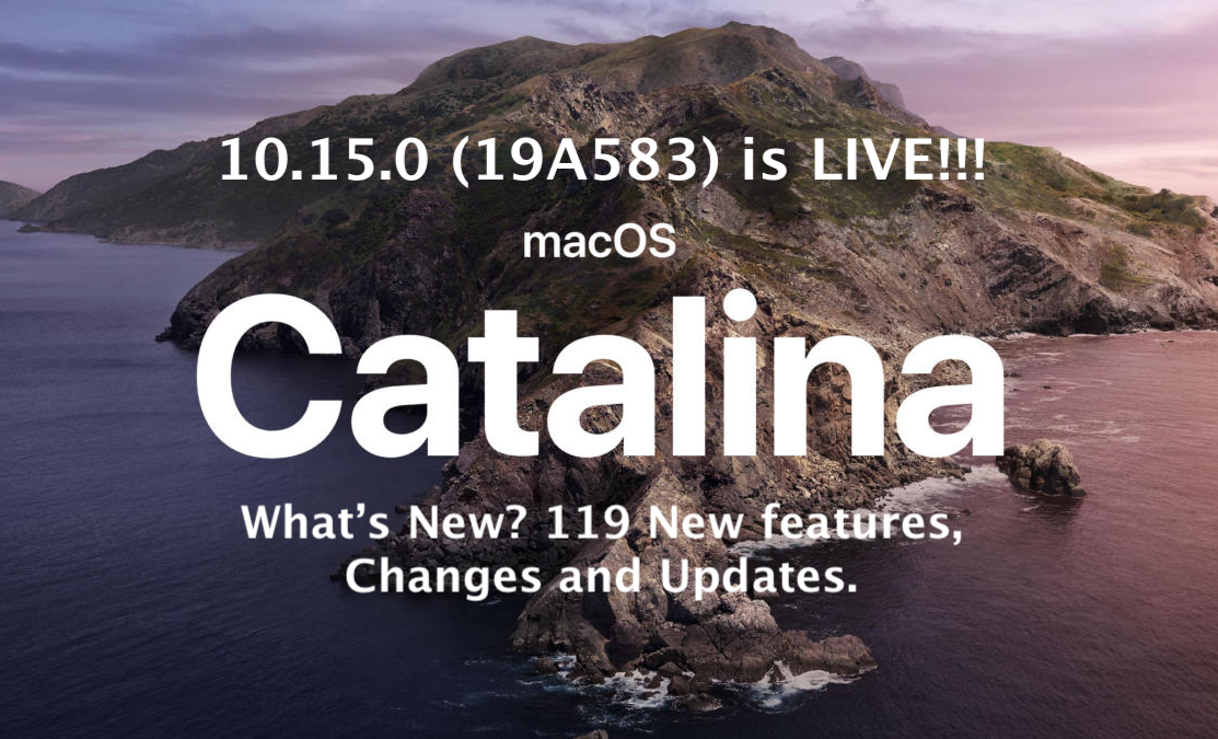 macos 10.15.0 catalina download