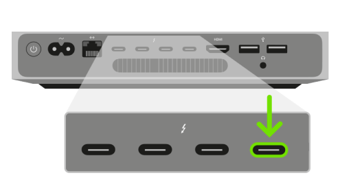 MrMacintosh.com - How to boot a Mac Mini 2018 into DFU mode to restore BridgeOS - Image: Apple Inc