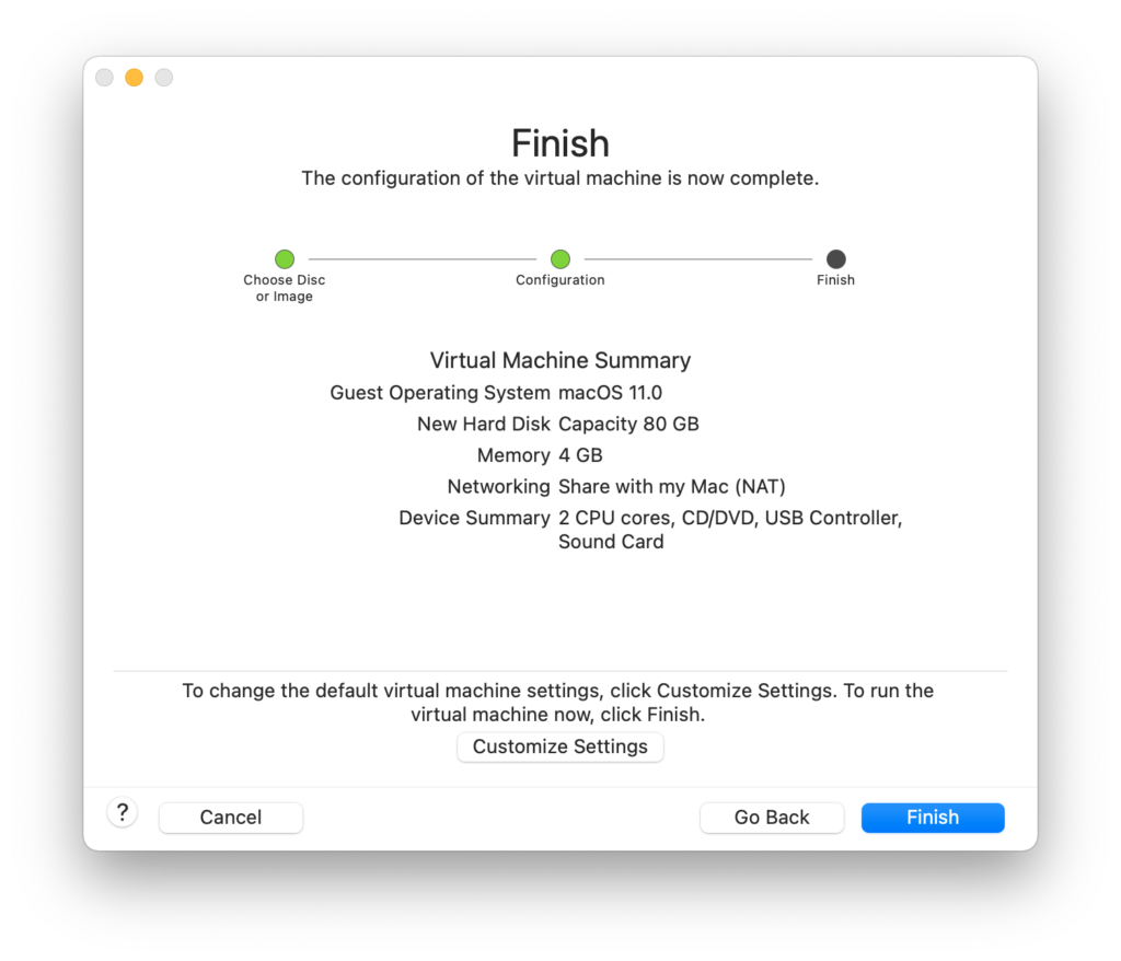 vmware fusion 8.5 show applications menu in menu bar