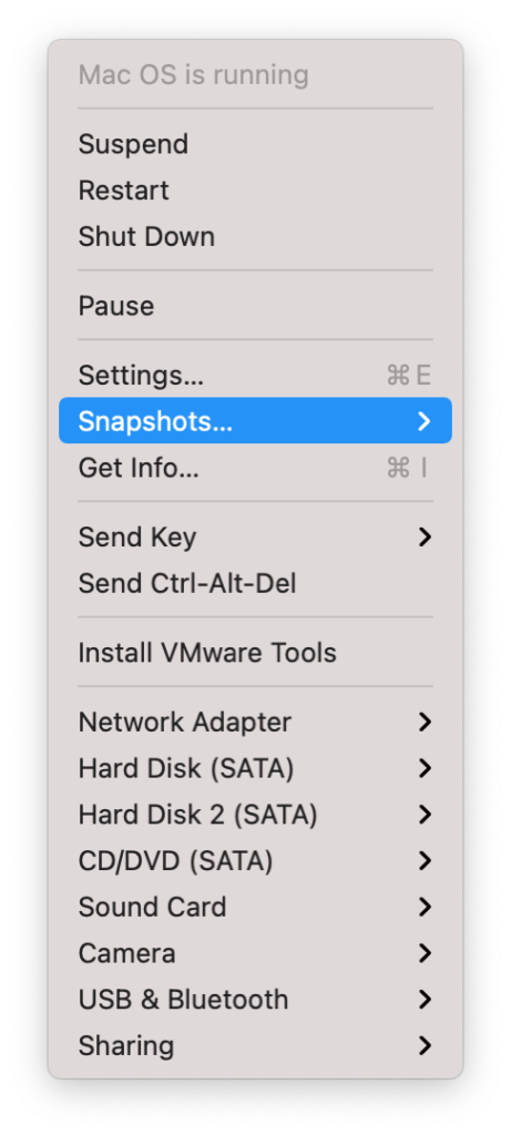 vmware fusion 8.5 network adapter greyed out