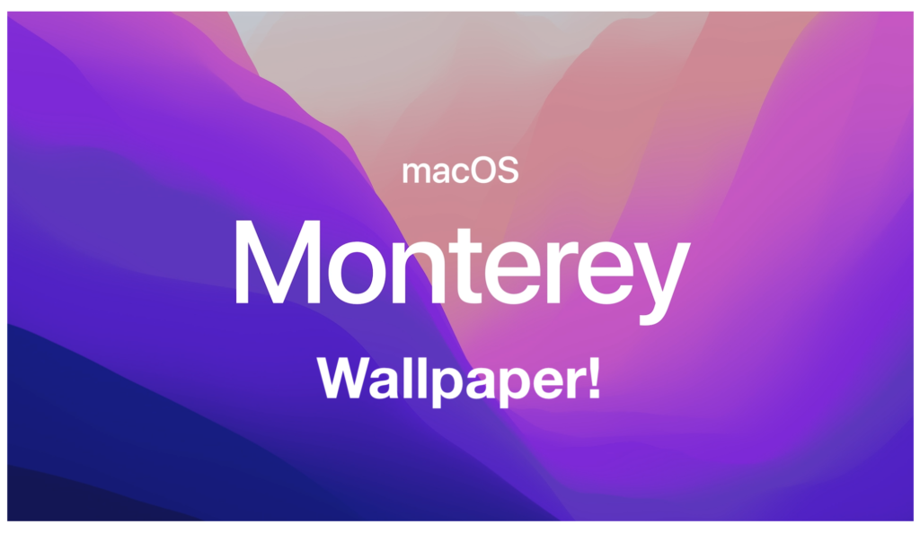 macos monterey desktop wallpaper